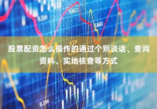 股票配资怎么操作的通过个别谈话、查阅资料、实地核查等方式