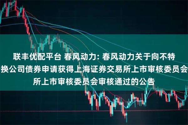 联丰优配平台 春风动力: 春风动力关于向不特定对象发行可转换公司债券申请获得上海证券交易所上市审核委员会审核通过的公告
